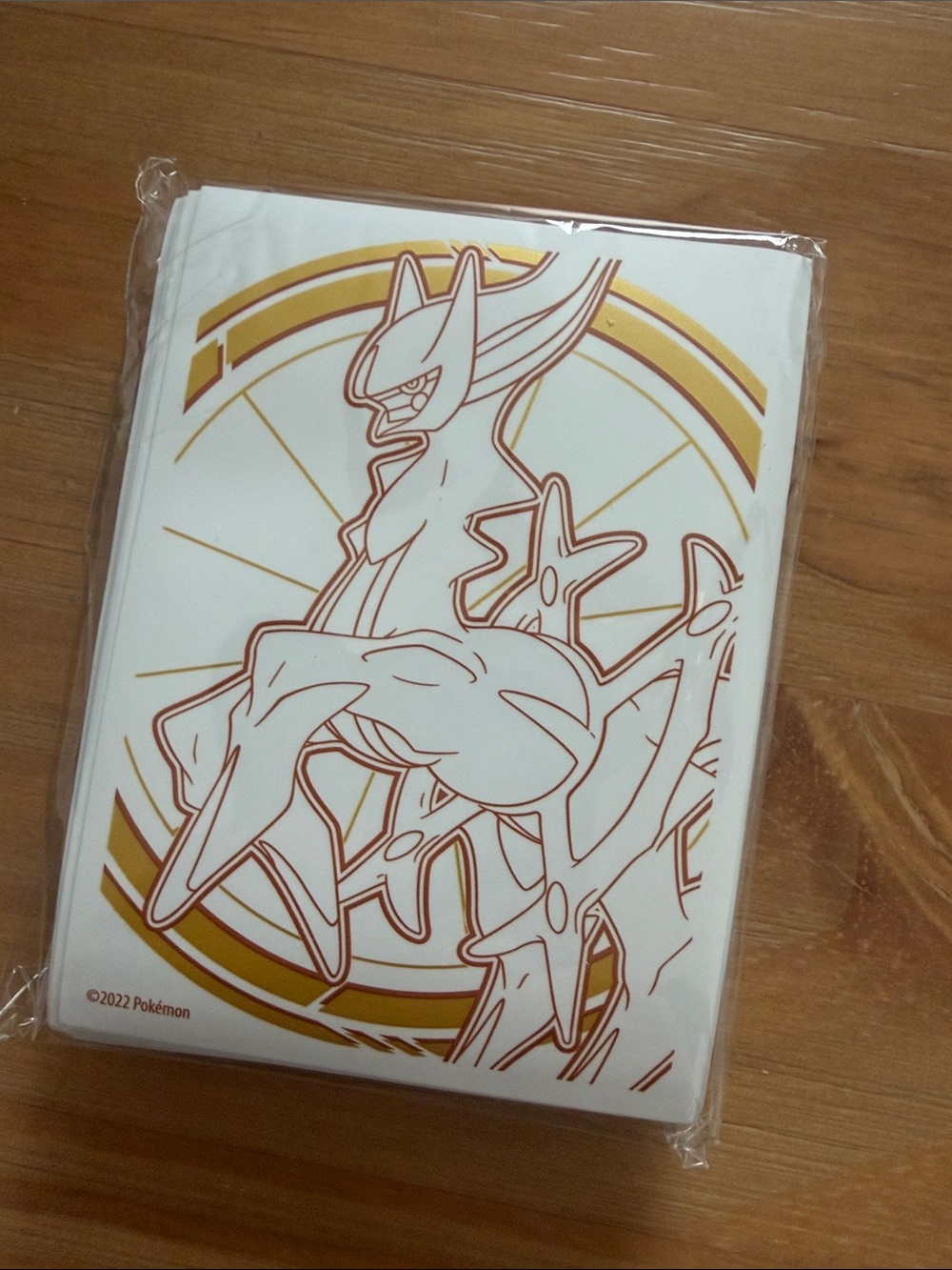 Pokemon 65 Ct Arceus Brilliant Stars ETB Card Sleeves | New, Sealed